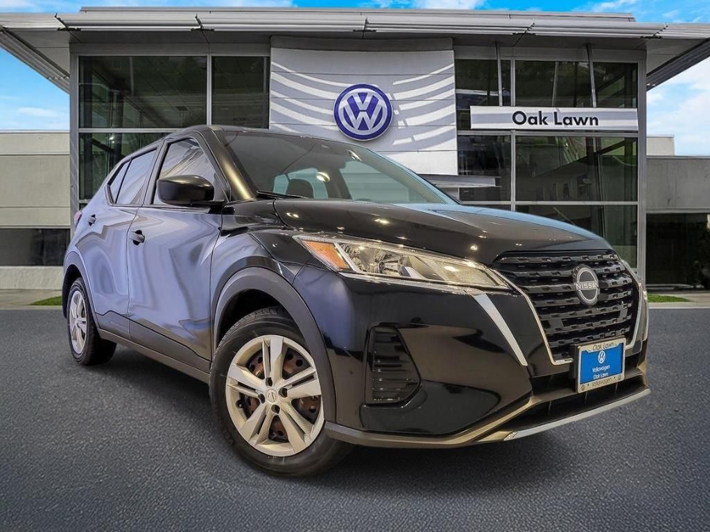 Super Black 2024 Nissan Kicks S FWD SUV / Crossover Front-Wheel Drive Continuously Variable Transmission