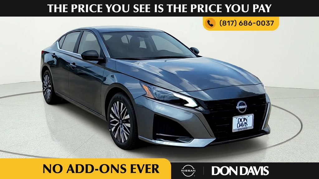 Gray (Gun Metallic) 2026 Nissan Altima Sedan All-Wheel Drive Continuously Variable Transmission