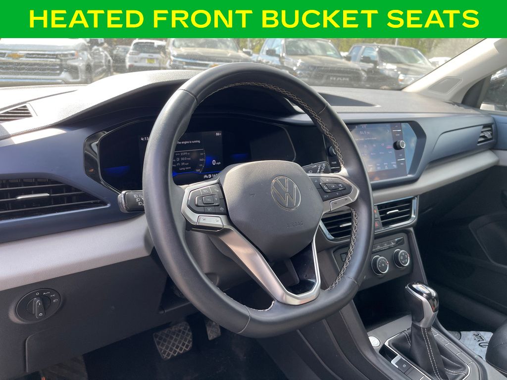 used 2022 Volkswagen Taos car, priced at $20,000