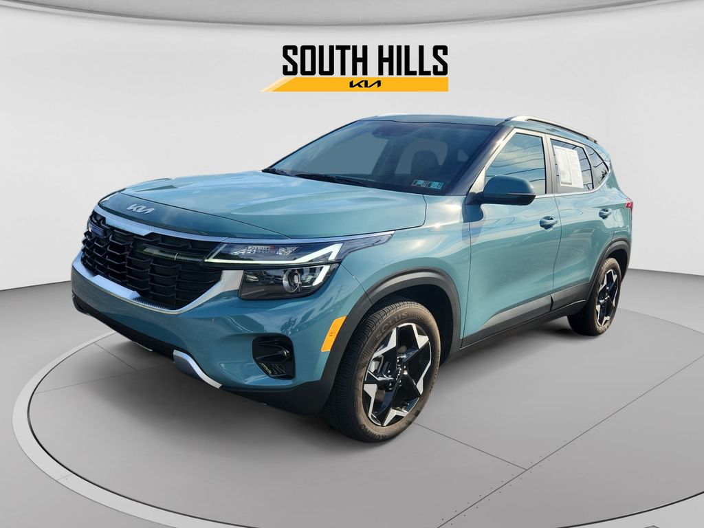2025 Kia Seltos EX Blue at Auto Express Mitsubishi
