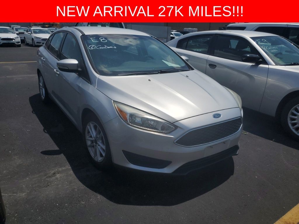 Ingot Silver 2016 Ford Focus Sedan Front-Wheel Drive Automatic