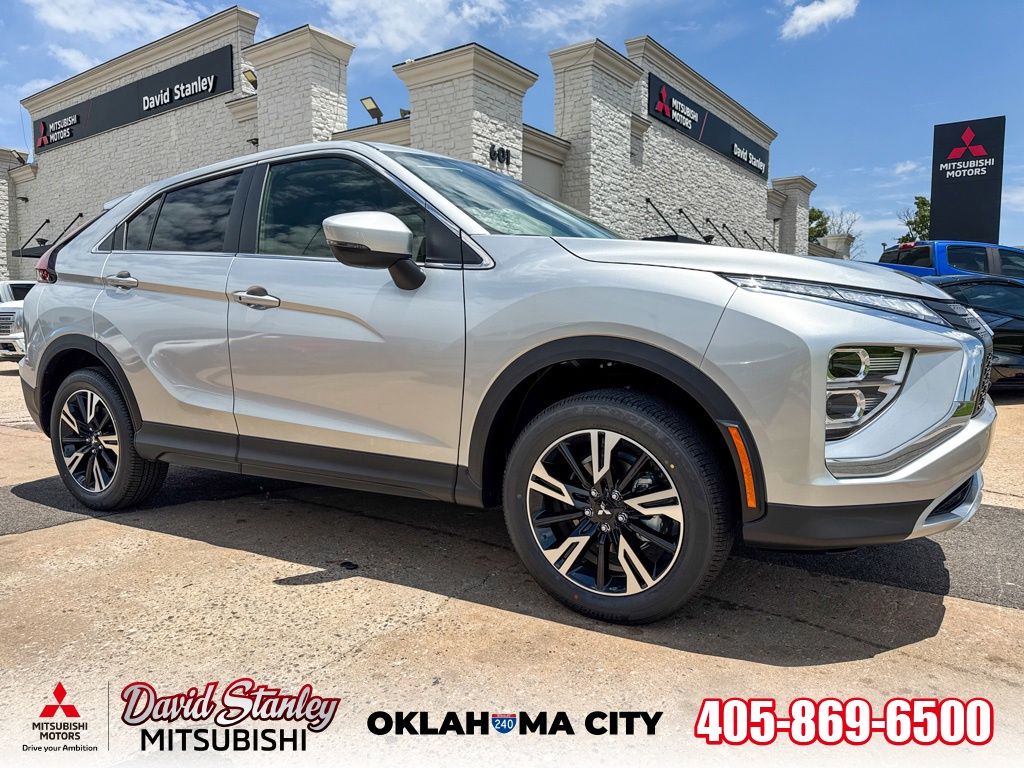 Silver Metallic 2026 Mitsubishi Eclipse Cross SUV / Crossover All-Wheel Drive Continuously Variable Transmission