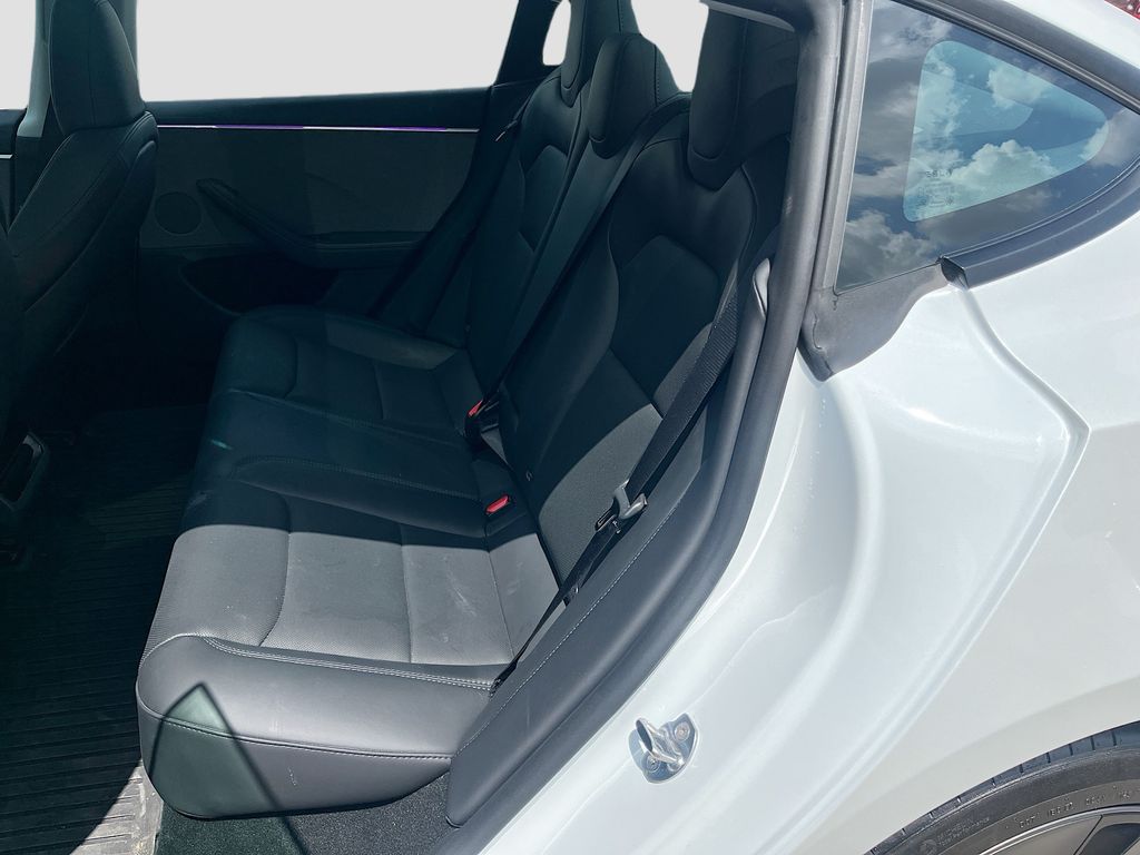 2025 Tesla Model 3 Long Range White at AutoSavvy Houston Northwest