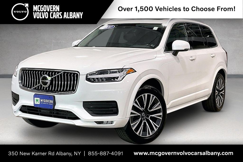 Crystal White Metallic 2020 Volvo XC90 T5 Momentum AWD SUV / Crossover All-Wheel Drive Automatic