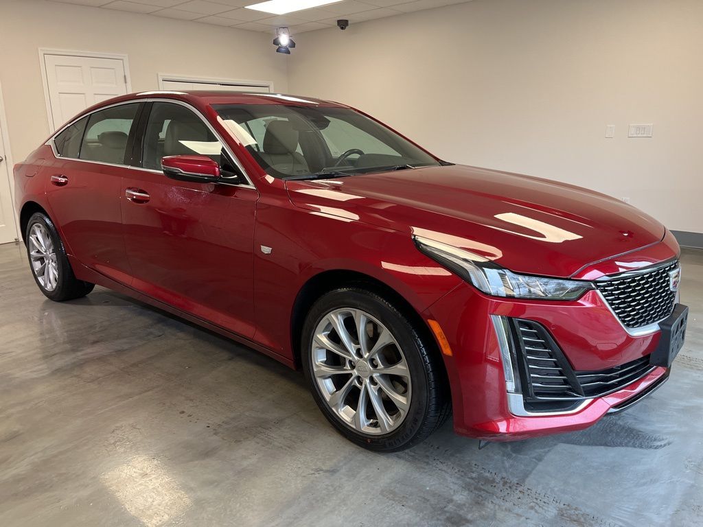 Radiant Red Tintcoat 2024 Cadillac CT5 Premium Luxury AWD Sedan All-Wheel Drive Automatic