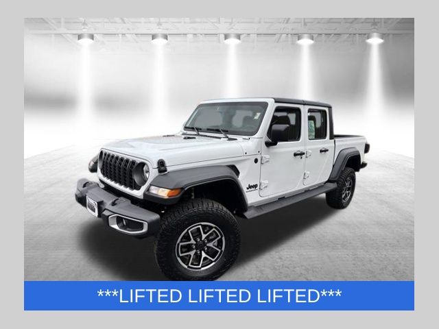 Bright White Clearcoat 2025 Jeep Gladiator Pickup Truck Four-Wheel Drive 8-Speed Automatic
