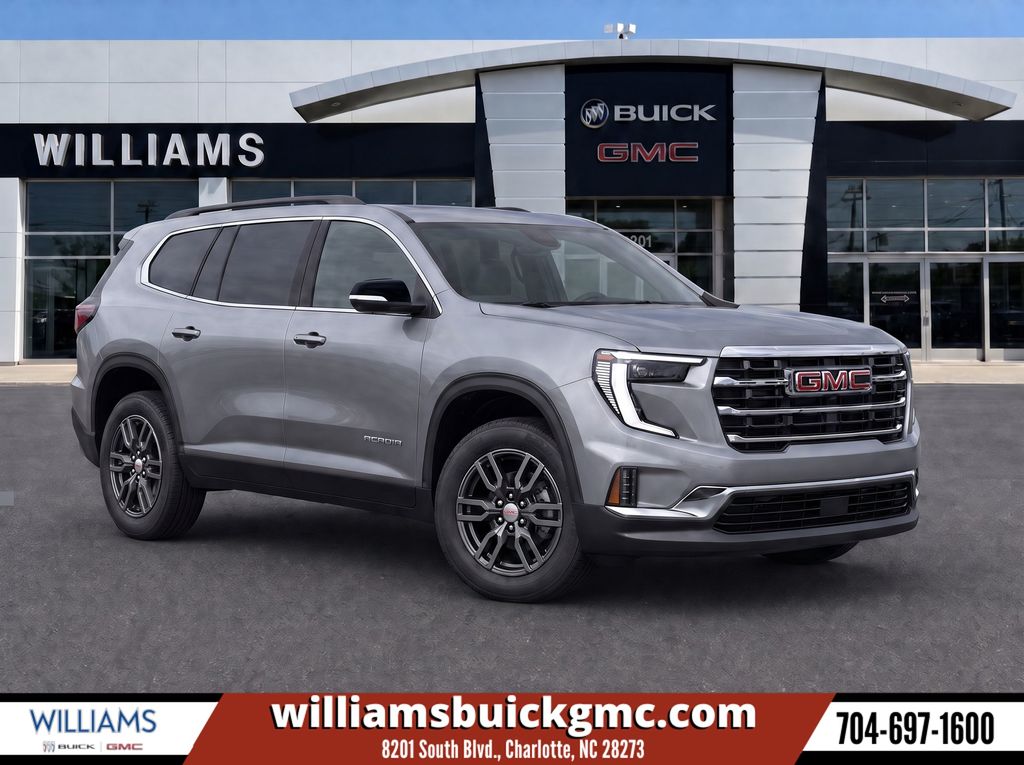 Sterling Metallic 2025 GMC Acadia SUV / Crossover Front-Wheel Drive 8-Speed Automatic