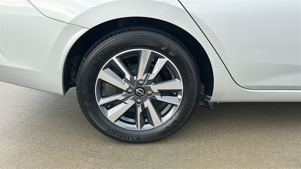 2025 Nissan Versa 1.6 SV Silver at South Houston Nissan