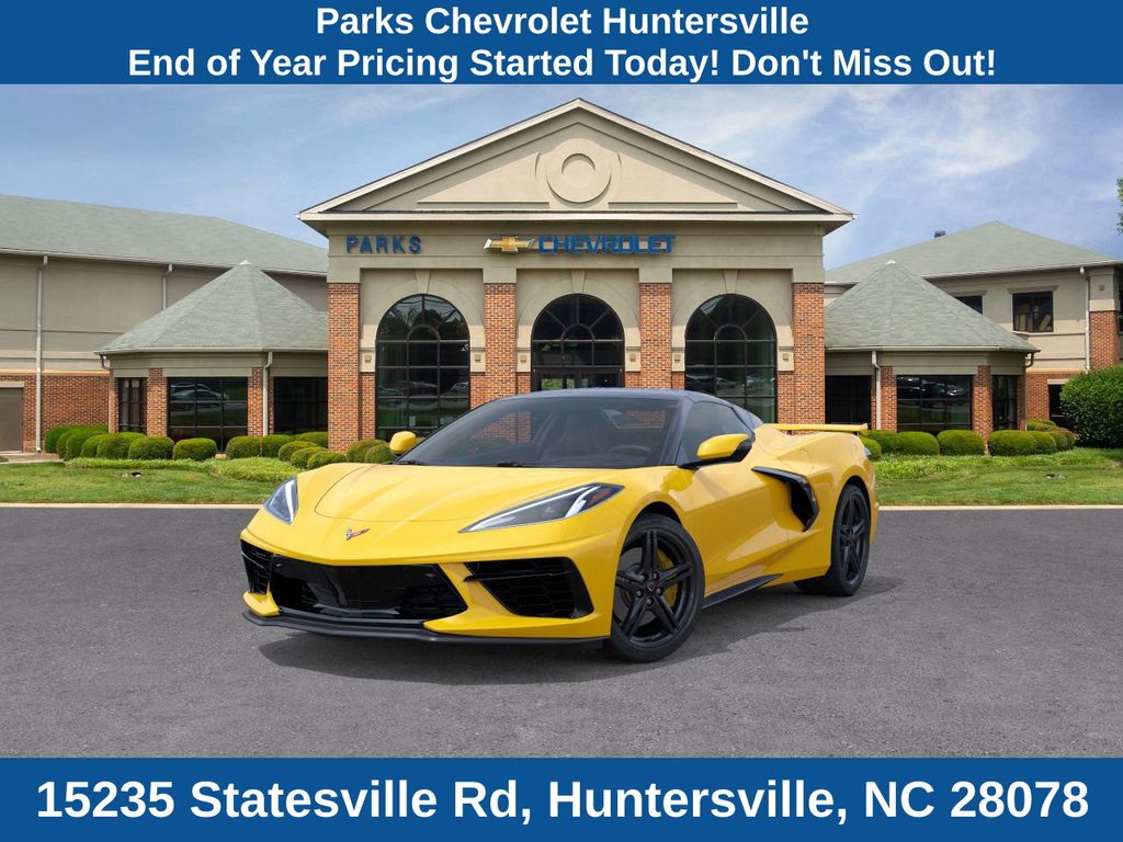 Competition Yellow Tintcoat Metallic 2026 Chevrolet Corvette Stingray 2LT Convertible RWD Convertible Rear-Wheel Drive 8-Speed Dual Clutch