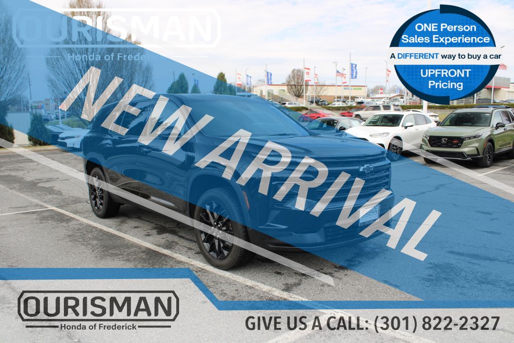 Mosaic Black Metallic 2024 Chevrolet Traverse LS AWD SUV / Crossover Four-Wheel Drive 8-Speed Automatic