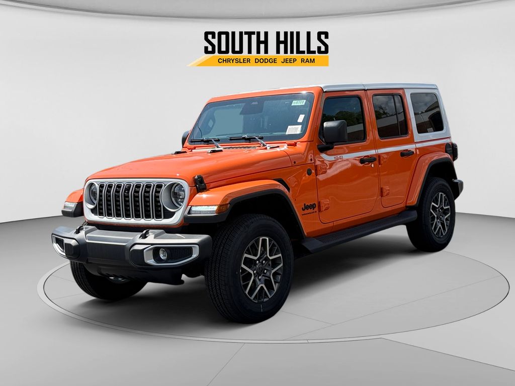 2026 Jeep Wrangler Sahara Orange at South Hills CDJR
