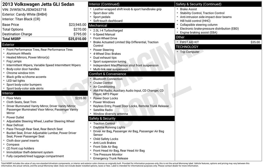 Thumbnail: 2013 Volkswagen Jetta - 31