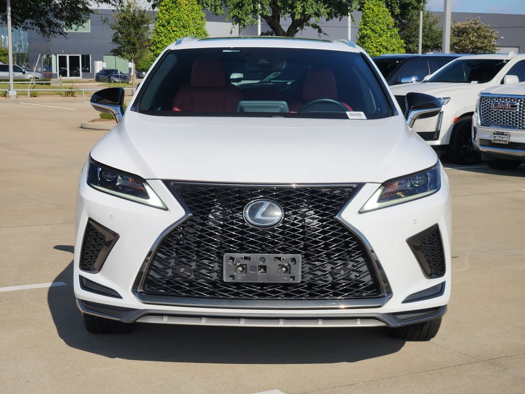 2021 Lexus RX 350 F Sport White at Emmons Autoplex