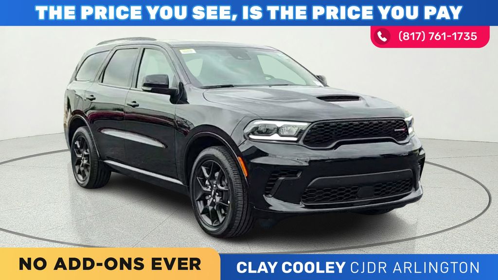 DB Black Crystal Clearcoat 2026 Dodge Durango SUV / Crossover All-Wheel Drive 8-Speed Automatic