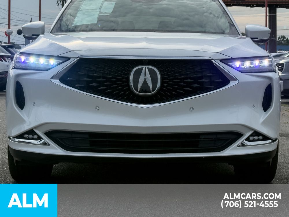 Used 2024 Platinum White Pearl Acura Advance image 6
