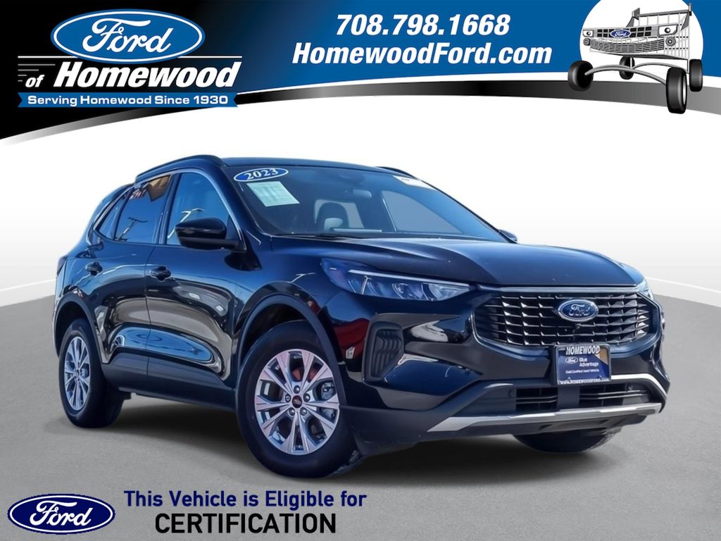 Agate Black Metallic 2023 Ford Escape Active AWD SUV / Crossover All-Wheel Drive 8-Speed Automatic