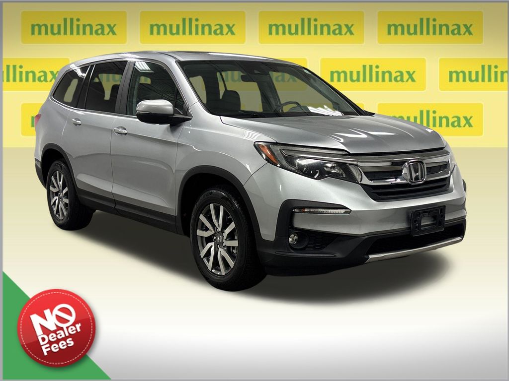 Silver 2019 Honda Pilot EX-L FWD SUV / Crossover Front-Wheel Drive 6-Speed Automatic