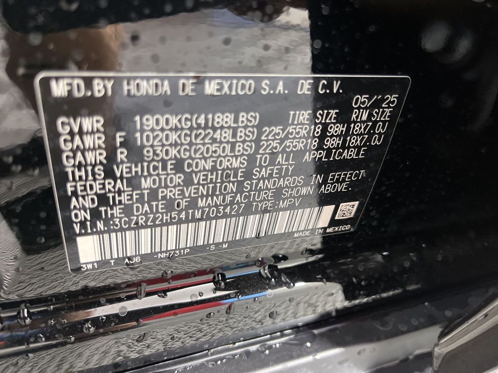 2026 Honda HR-V Sport 22