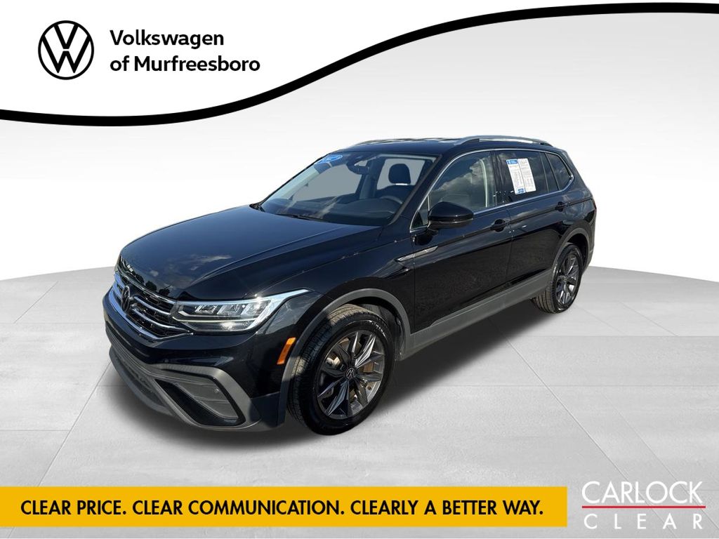 Deep Black Pearl 2023 Volkswagen Tiguan SUV / Crossover Front-Wheel Drive 8-Speed Automatic