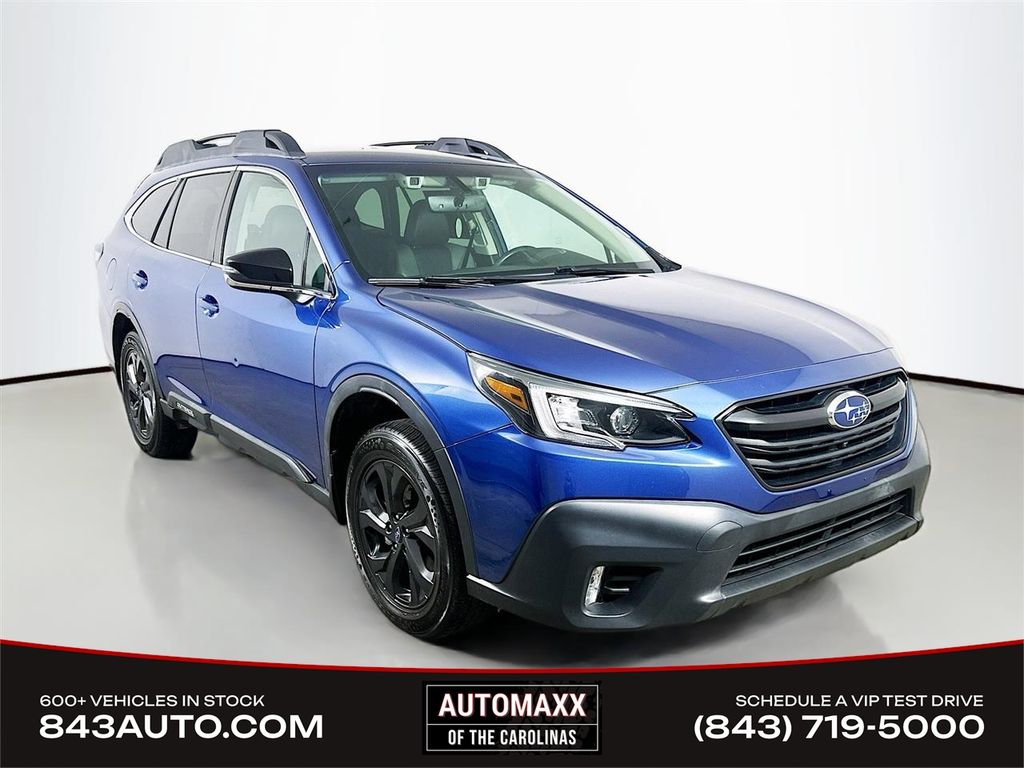 Blue 2021 Subaru Outback SUV / Crossover All-Wheel Drive Continuously Variable Transmission