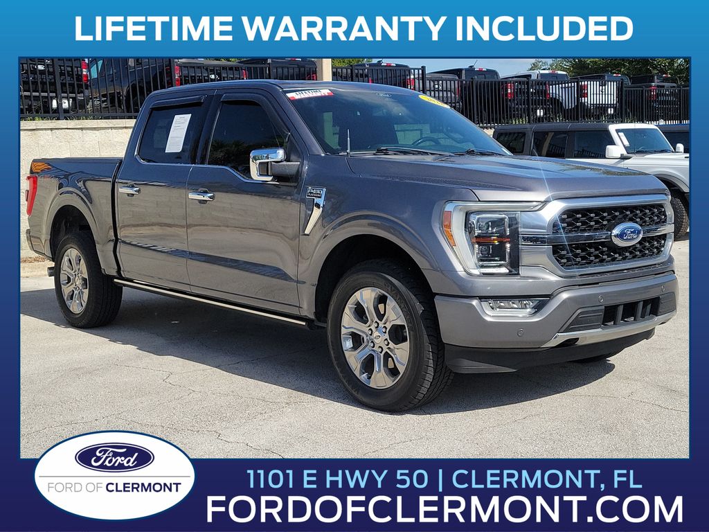 Carbonized Gray Metallic 2022 Ford F-150 Pickup Truck Four-Wheel Drive Automatic