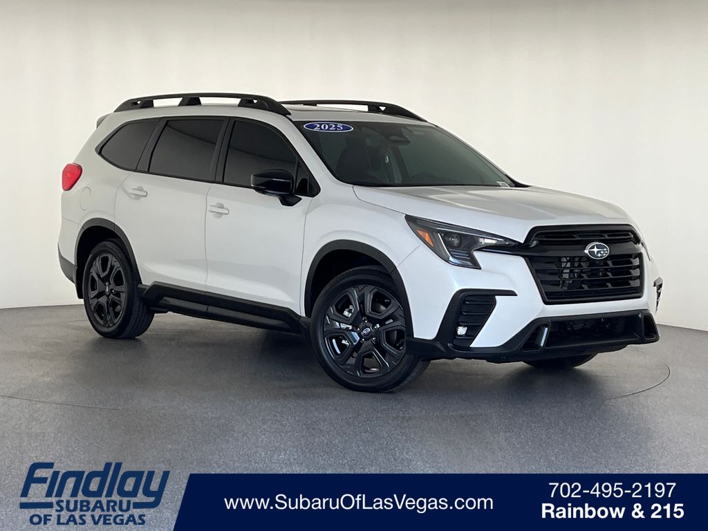 Crystal White Pearl 2025 Subaru Ascent Onyx Edition Touring AWD SUV / Crossover All-Wheel Drive Continuously Variable Transmission