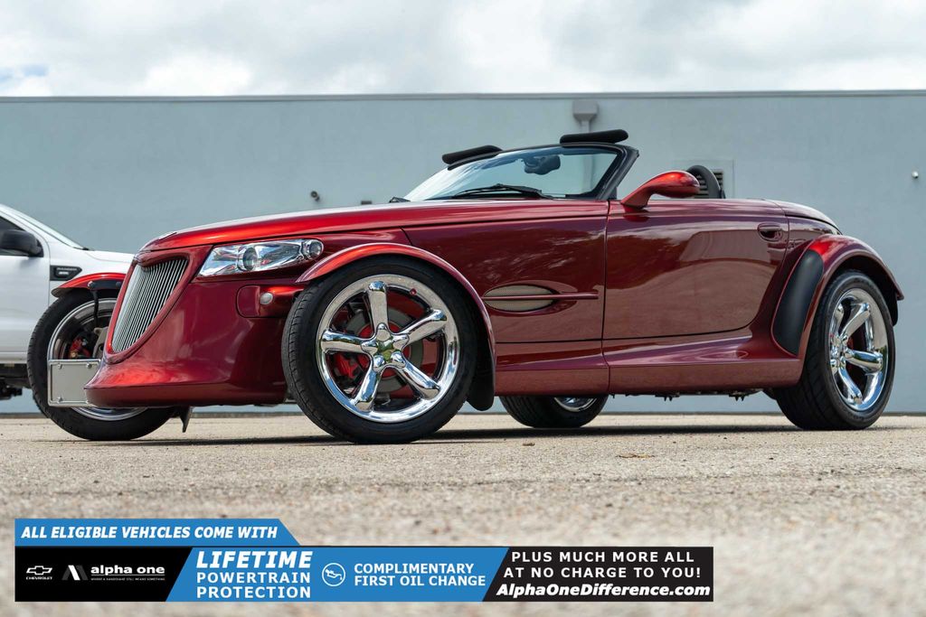 Red (Maroon) 2002 Chrysler Prowler 2 Dr STD Convertible Convertible Rear-Wheel Drive 4-Speed Automatic