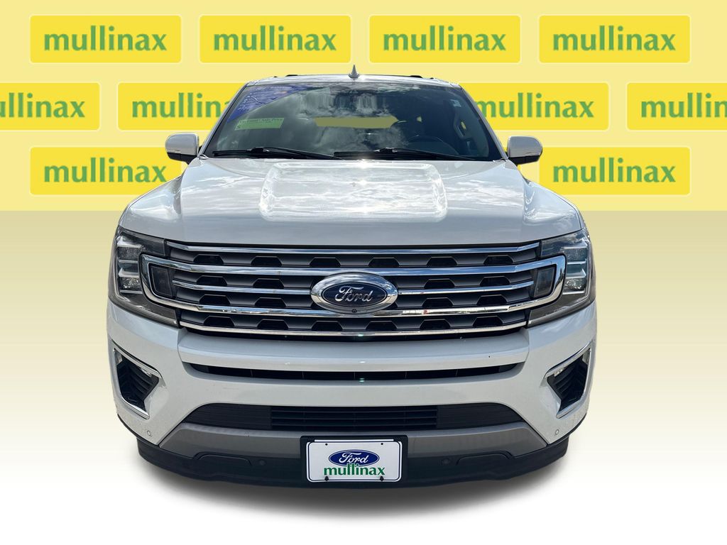 2021 Star White Metallic Tri-Coat Ford Expedition Max Limited RWD SUV