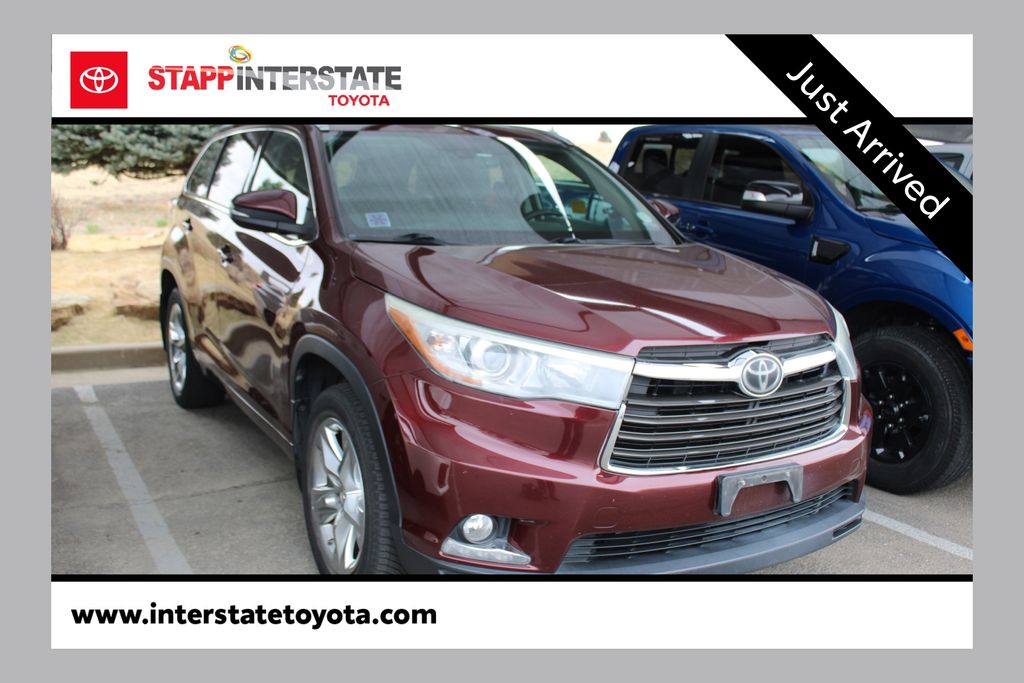 Ooh La La Rouge Mica 2015 Toyota Highlander Limited Platinum AWD SUV / Crossover All-Wheel Drive 6-Speed Automatic Overdrive