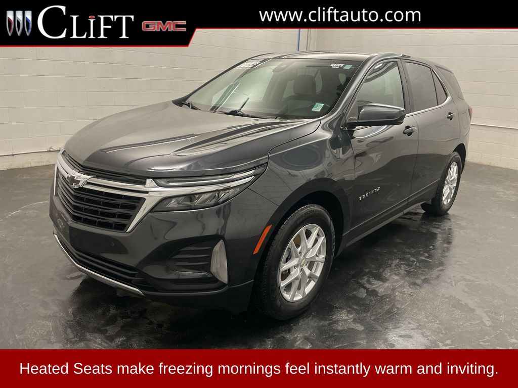 Iron Gray Metallic 2022 Chevrolet Equinox SUV / Crossover Front-Wheel Drive 6-Speed Automatic Overdrive