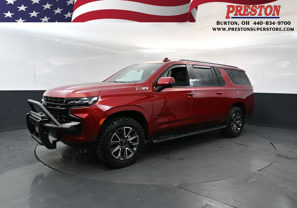 Radiant Red Tintcoat 2024 Chevrolet Suburban SUV / Crossover Four-Wheel Drive
