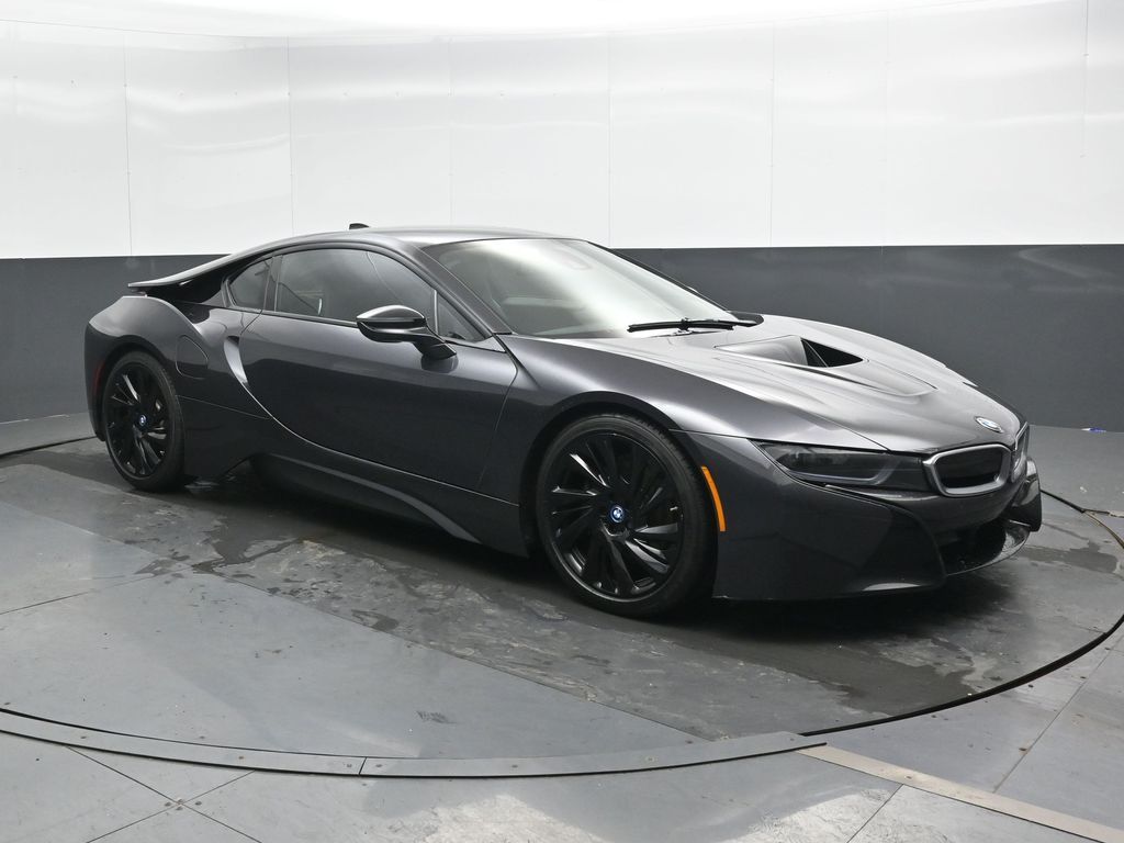 Gray Metallic 2015 BMW i8 Coupe AWD Coupe All-Wheel Drive 6-Speed Automatic