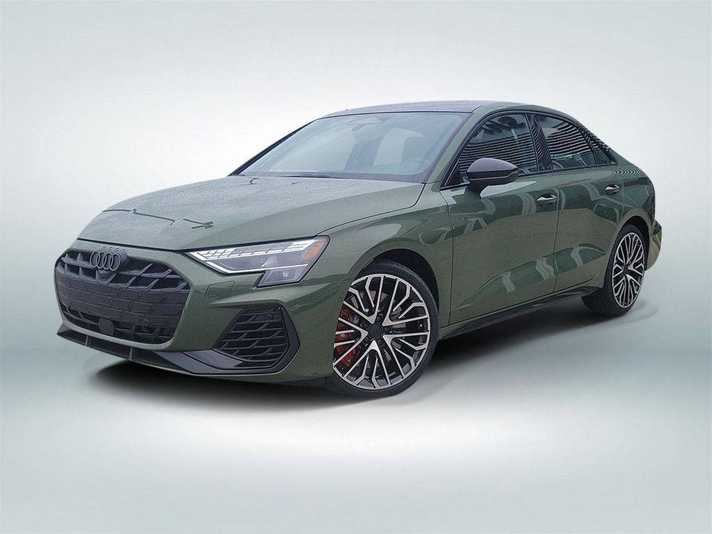Green 2026 Audi S3 Sedan All-Wheel Drive 7-Speed Automatic