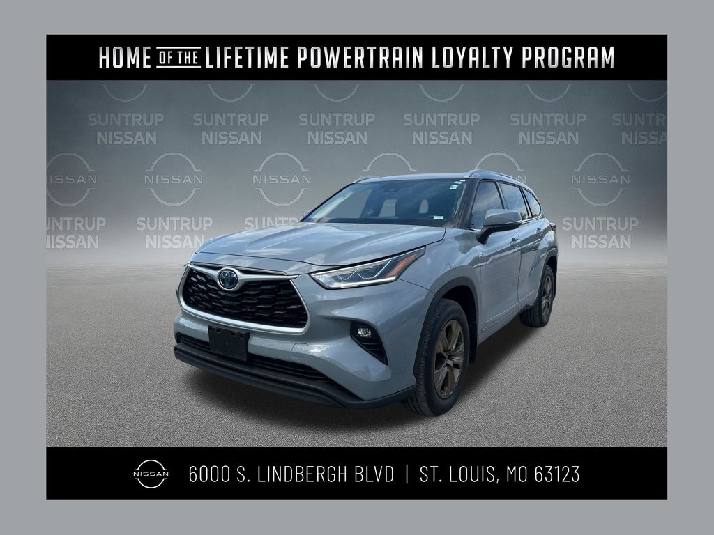 Gray 2022 Toyota Highlander Hybrid Bronze Edition AWD SUV / Crossover All-Wheel Drive Continuously Variable Transmission