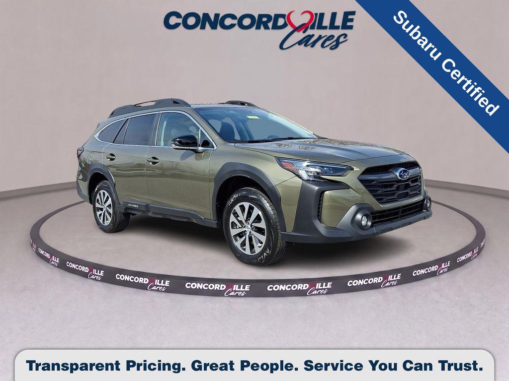 Autumn Green Metallic 2025 Subaru Outback SUV / Crossover All-Wheel Drive Continuously Variable Transmission