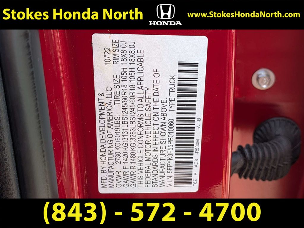 Used 2023 Honda Ridgeline Truck