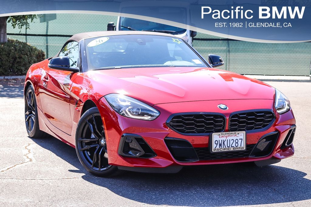 San Francisco Red Metallic 2026 BMW Z4 Convertible Rear-Wheel Drive 8-Speed Automatic