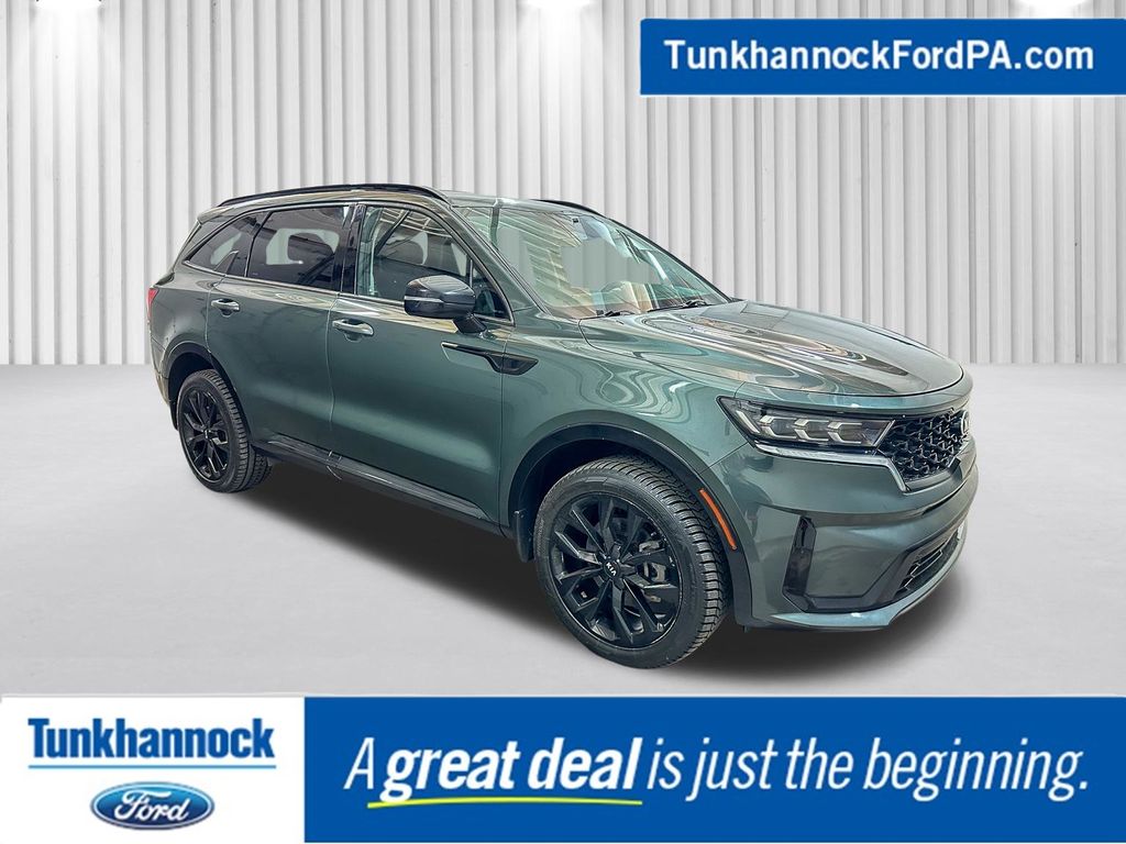 Aruba Green 2021 Kia Sorento SUV / Crossover All-Wheel Drive 8-Speed Dual Clutch