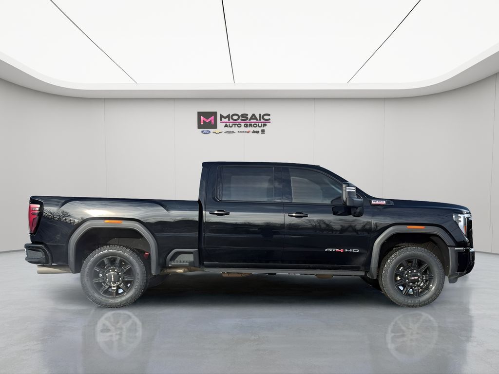 Used 2025 GMC Sierra 3500HD AT4 with VIN 1GT4UVEY9SF229181 for sale in Zumbrota, Minnesota