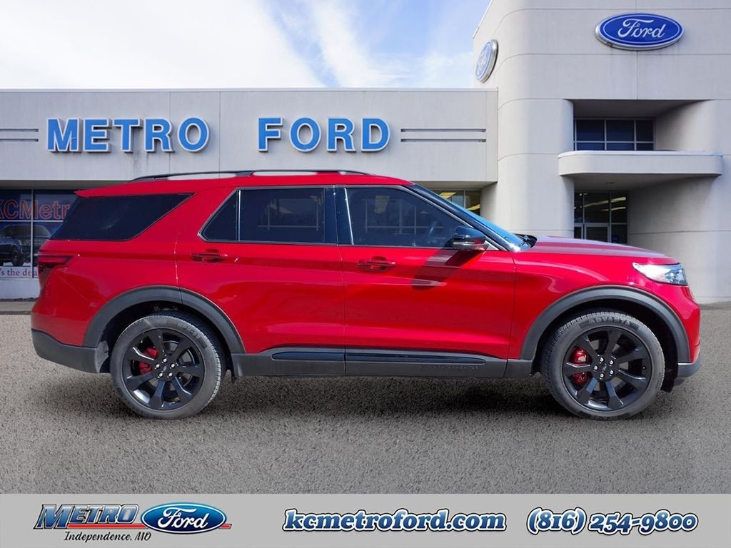 Certified 2023 Ford Explorer ST with VIN 1FM5K8GC4PGA95500 for sale in Kansas City