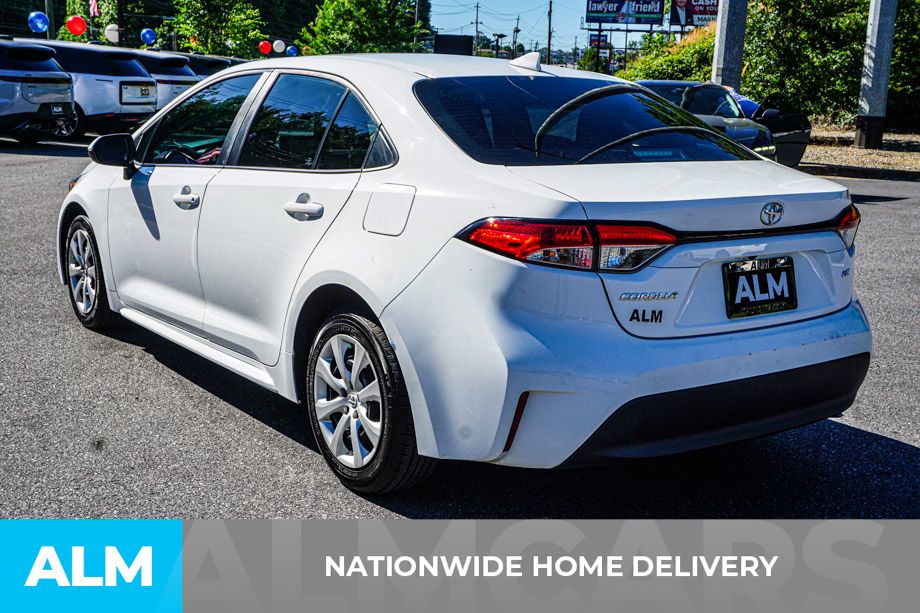 Used 2023 White Toyota LE image 5