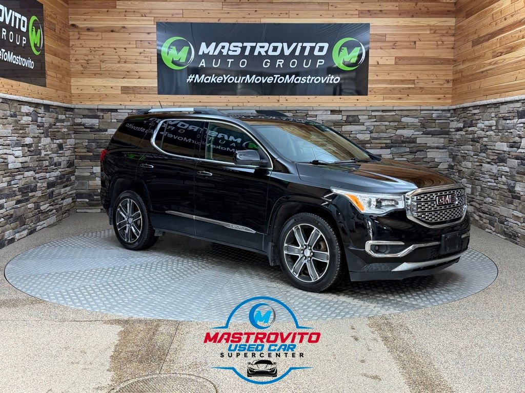 Black (Ebony Twilight Metallic) 2017 GMC Acadia SUV / Crossover Four-Wheel Drive 6-Speed Automatic