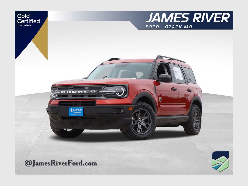 Chili Pepper Red 2023 Ford Bronco Sport SUV / Crossover All-Wheel Drive 8-Speed Automatic