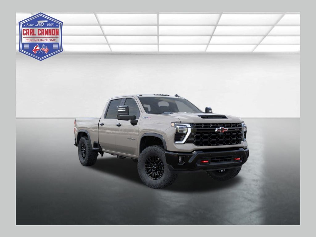 White 2026 Chevrolet Silverado 2500HD Pickup Truck Four-Wheel Drive Automatic