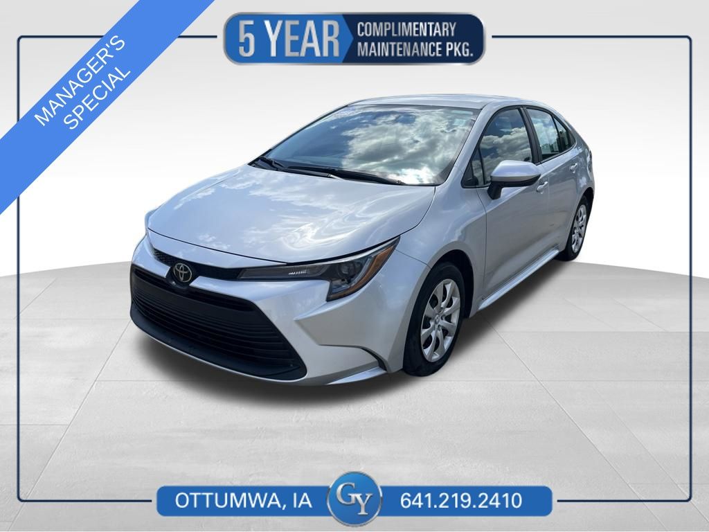 Classic Silver Metallic 2026 Toyota Corolla Sedan Front-Wheel Drive Continuously Variable Transmission