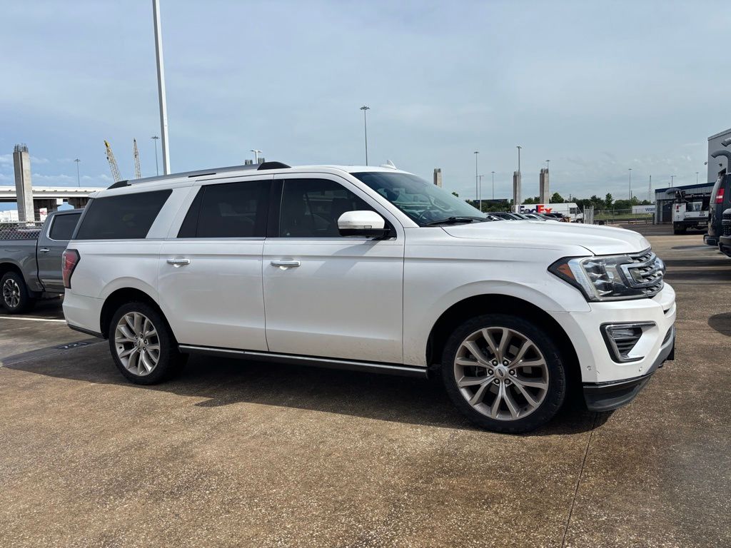 2019 Ford Expedition Max Limited White at Emmons Autoplex