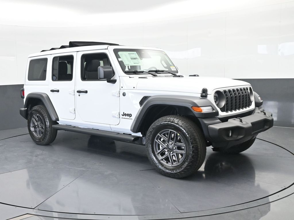 New 2026 Bright White Clearcoat Jeep Sport S image 8