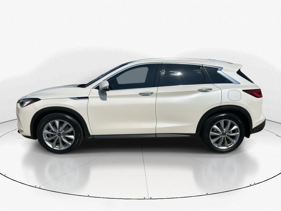 2022 Majestic White INFINITI QX50 ESSENTIAL FWD SUV