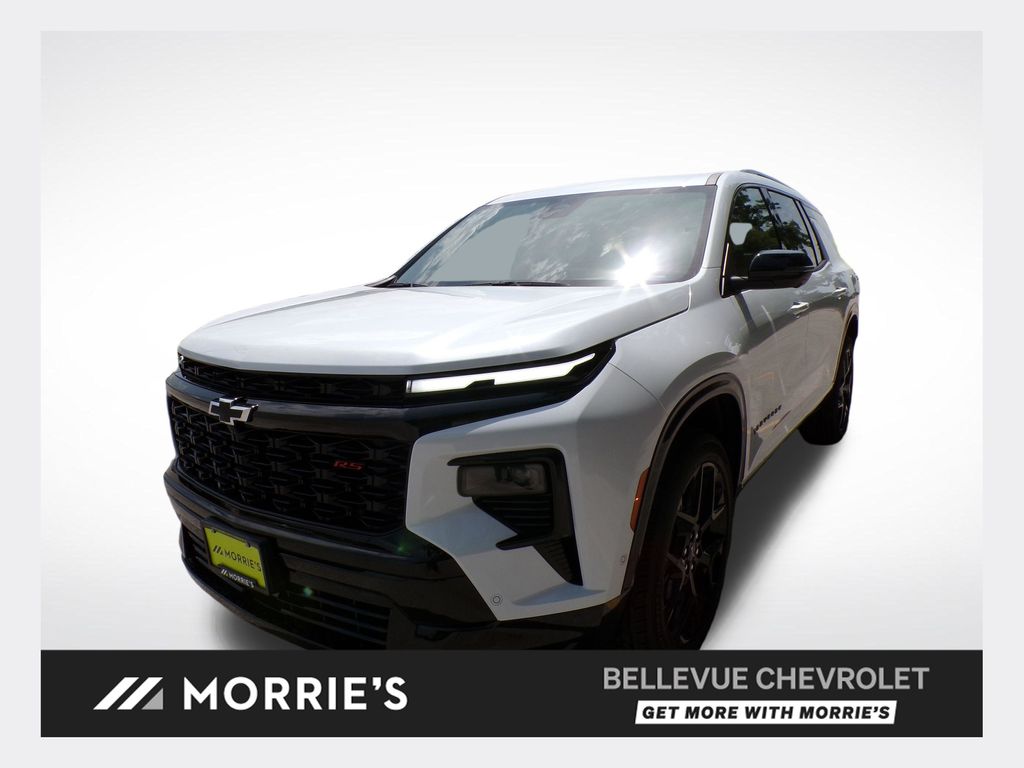 Polar White Tricoat 2026 Chevrolet Traverse SUV / Crossover Four-Wheel Drive 8-Speed Automatic