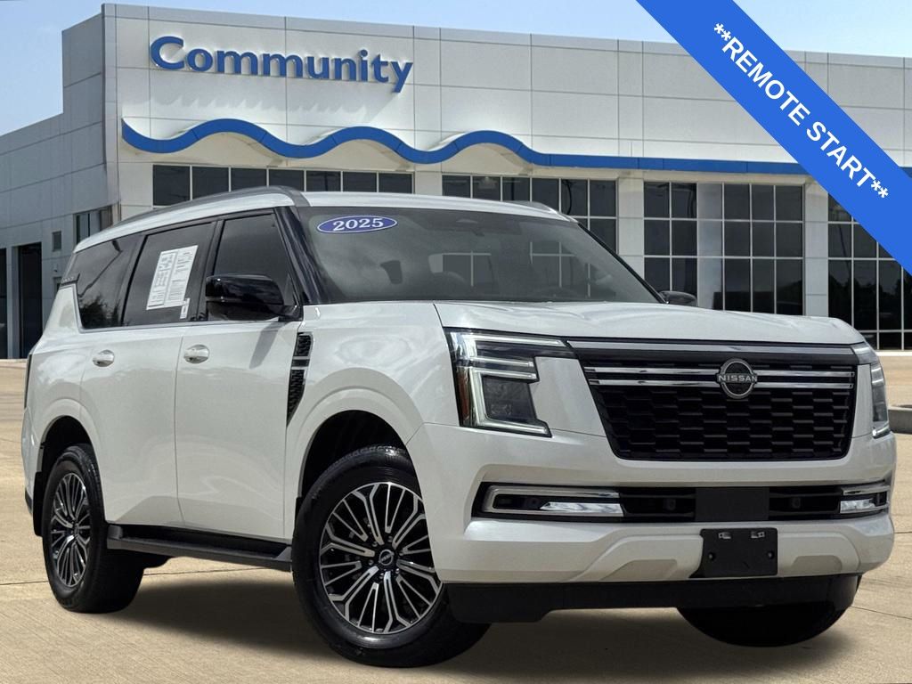 2025 Nissan Armada SL White at Central Houston Nissan